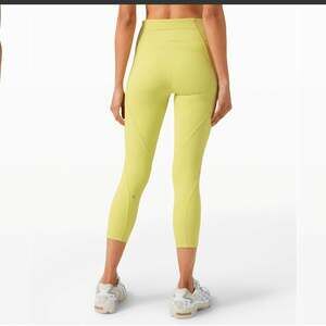 Lululemon Lemon Vibe Time To Sweat Crop 23" Leggings Size 6